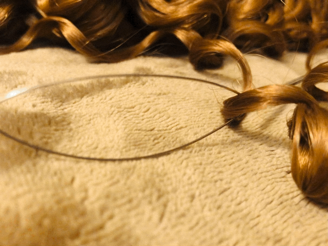 Straight Thin-Tip Knotless Crochet Needle